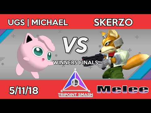 Tripoint Smash 11 - Winners Finals - UGS | Michael (Jigglypuff) Vs. Skerzo (Fox)