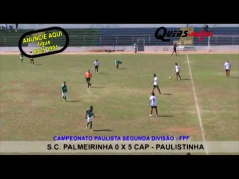 PAULISTINHA 5 X 0 PALMEIRINHA Porto Ferreira 12 de Maio 2013