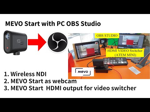 How to Connect a Mevo Start with OBS studio