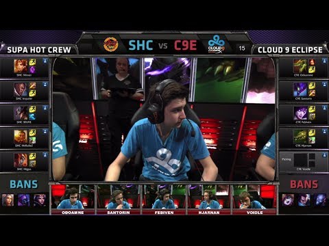 Supa Hot Crew vs Cloud 9 Eclipse Game 3 | S4 EU LCS Summer Promotion Tournament Day 2 | SHC vs C9E