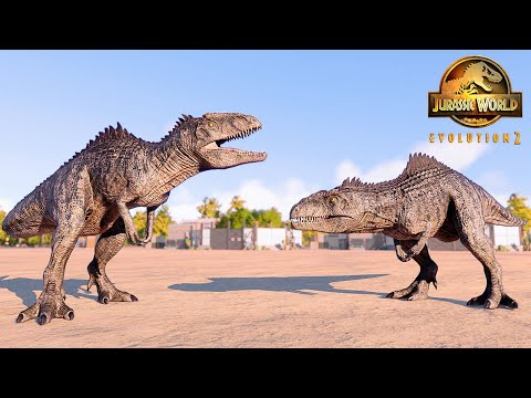 JW Dominion Giganotosaurus All Perfect Animations & Interactions 🦖 Jurassic World Evolution 2