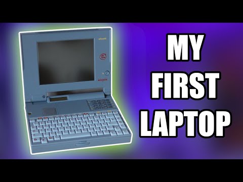 Olivetti Philos 46 - My First Laptop!