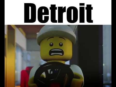 Lego Detroit city
