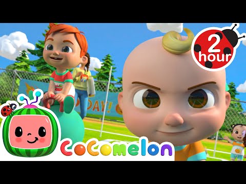 Field Day Song | Cocomelon | Moonbug Kids - Fun Zone