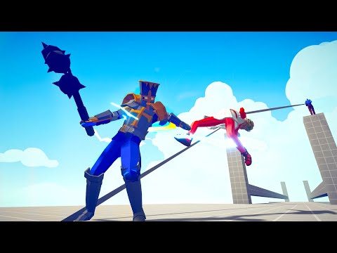 TEMPLAR and 2 RURAL HARPOONS vs EVERY UNIT | TABS - Totally Accurate Battle Simulator