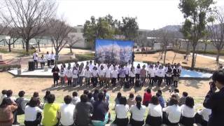 preview picture of video 'ENJYUKU SAKURA yo At FUKUSHIMA University 2014/04/08'