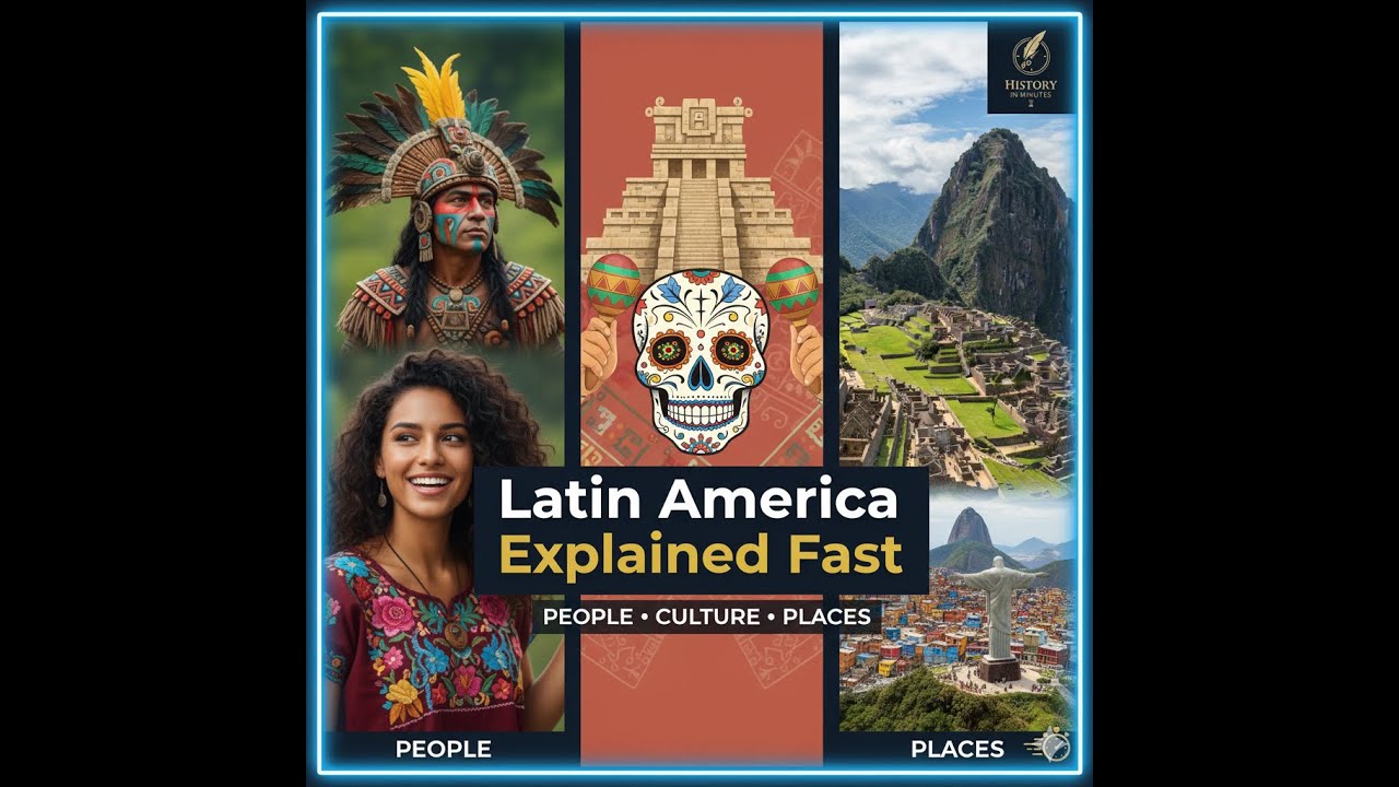 Latin America Explained Fast: People, Culture, Places