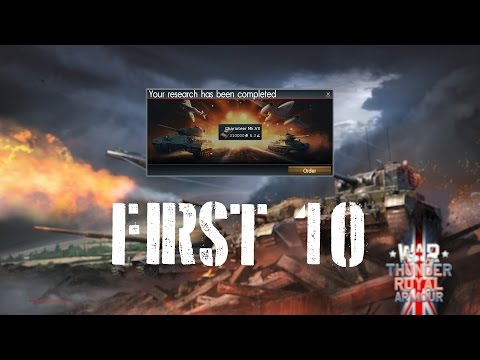 War Thunder First 10 - FV4101 Charioteer