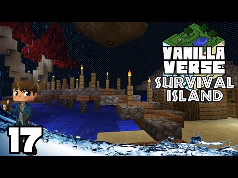 VanillaVerse Survival Island - Ep. 17: Mushroom Bridge!