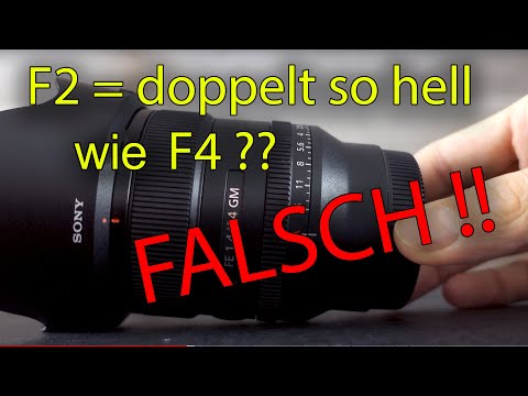 Fotografieren lernen 📸 großer Irrtum: Blendenstufen erklärt