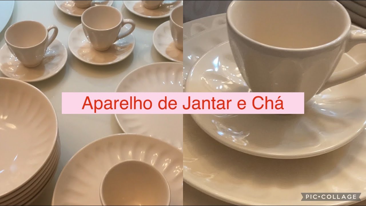 Jogo de jantar  e Chá  Haus Concept 30 Peças/ Andrea Angelo Martins