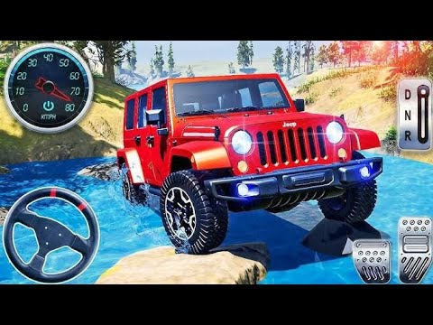 Best 4x4 SUV Prado Derby Luxury Rocks - Mud Jeep Offroad Driving Simulator - Android Gameplay 2025