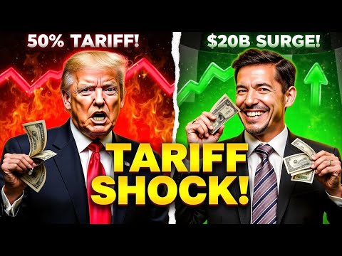 TRUMP's 50% Tariffs BACKFIRE:Canada Strikes Hard, US Falters, Tariff Revenue Explodes — What's Next?
