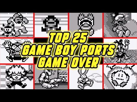 Top 25 Game Boy Ports Game Over Screens - Part 2