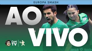 AO VIVO (SOM AMBIENTE): TIME BRASIL NO EUROPA SMASH | TÊNIS DE MESA