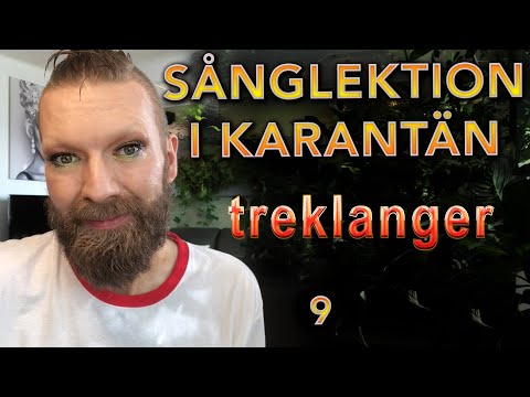 Sång i Karantän - 9 Treklanger