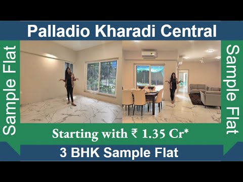 Palladio Kharadi Central | 3 BHK Sample Flat Tour | Vj Kharadi Project