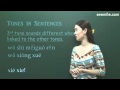 Lesson 7 by XiaoQian: Tones in Sentences