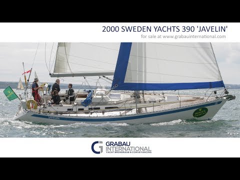 [NOW SOLD] 2000 SWEDEN YACHTS 390 'Javelin' | Sailing Yacht for sale with Grabau International