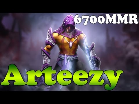 Dota 2 - Arteezy 6700 MMR Plays Anti-Mage vol 1 - Ranked Match Gameplay