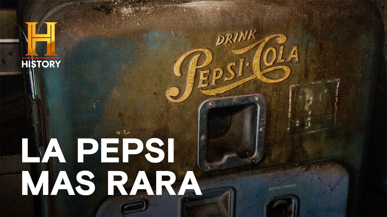 ¡Encuentran máquina de Pepsi rarísima de 1 centavo! 🥤💥! - CAZADORES DE TESOROS