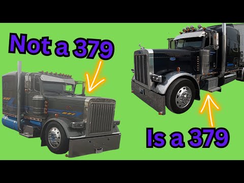 Peterbilt 389's trying to look like 379's and knowing the difference