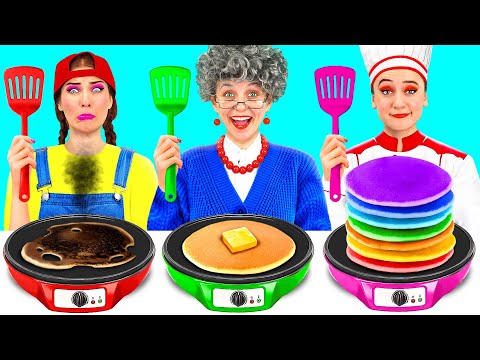 Me vs Grandma Cooking Challenge | Smart Gadgets vs Hacks by PaRaRa Challenge