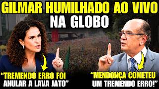Gilmar Mendes ACUSA Mendonça sem provas e causa revolta até nos militantes da Globo!