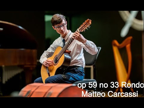 op 59 no 33 Rondo Matteo Carcassi. Koncert w Filharmonii!