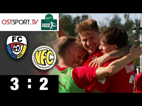 VFC nightmare! Oberliga team turns around deficit: FC Grimma - VFC Plauen | Saxony Cup