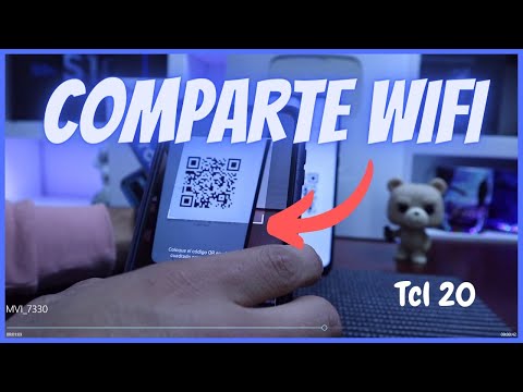 TCL 20 SE Como compartir WiFi por contraseña o con QR
