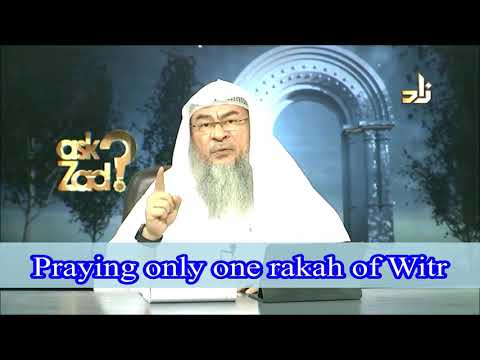 One rakah of witr  Minimum, Sunnah & Maximum number of rakahs for night prayers   Assim al Hakeem