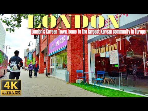 New Malden High Street 2025 🇰🇷 London’s Korean Town Walking Tour in 4K