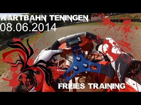 Karbahn Teningen - 08.06.2014 - Training - Rennkart 100ccm