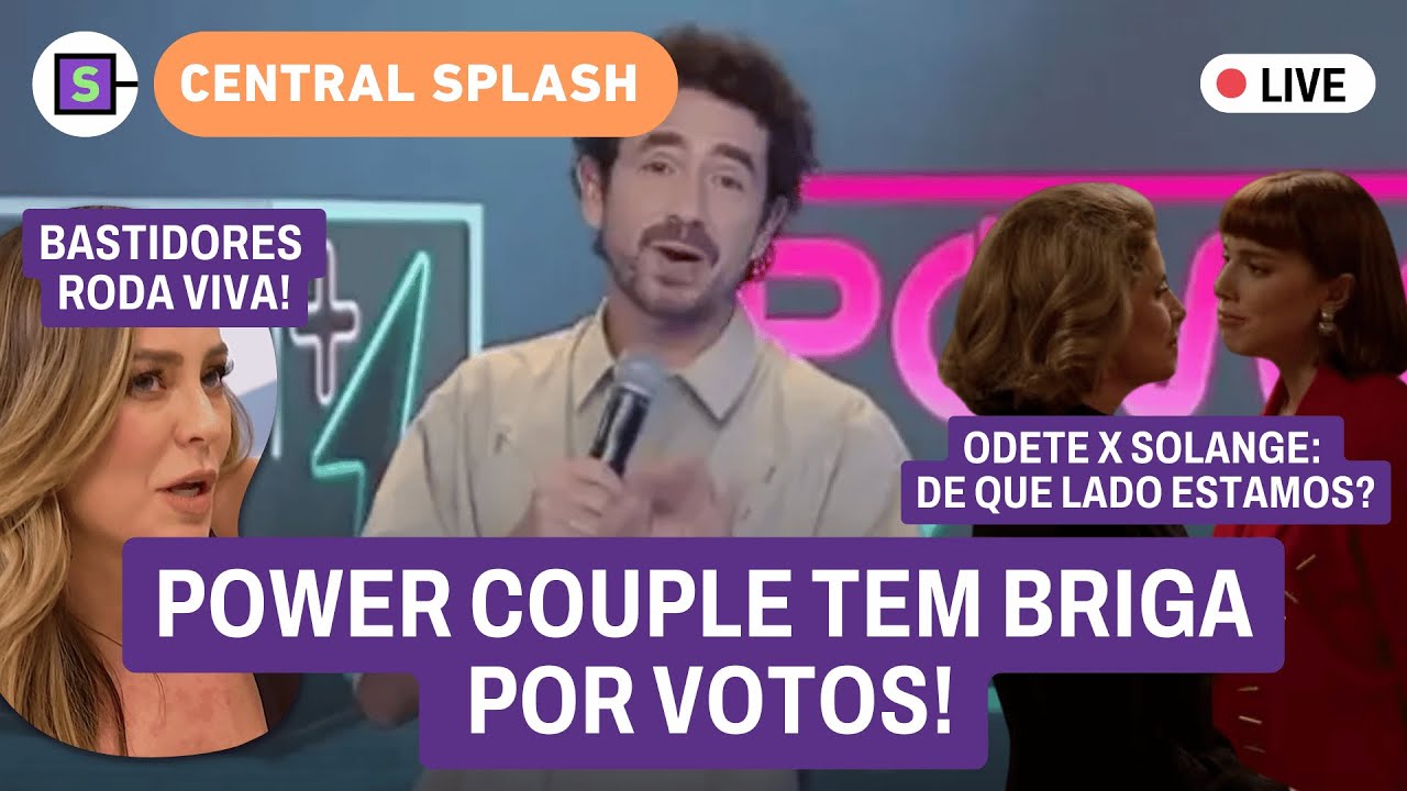 🔴 TRETA no POWER COUPLE: Tali x Ana Paula! Bastidores do Roda Viva com Paolla Oliveira + Vale Tudo