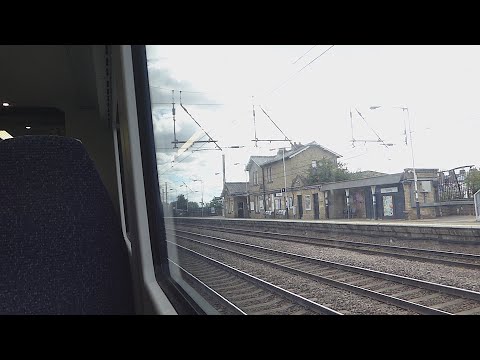 Leaving Sandy on a Thameslink Class 700 (23/8/22)