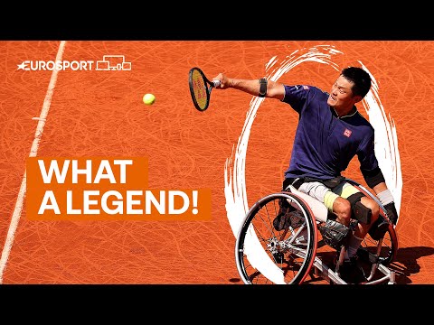 Shingo Kunieda wins 27th Grand Slam Wheelchair singles title | 2022 Roland Garros| Eurosport Tennis
