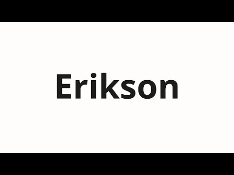 How to pronounce Erikson | Эриксон (Erickson in Russian)
