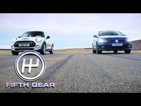 Volkswagen Polo GTI VS Mini Cooper S Shootout | Fifth Gear