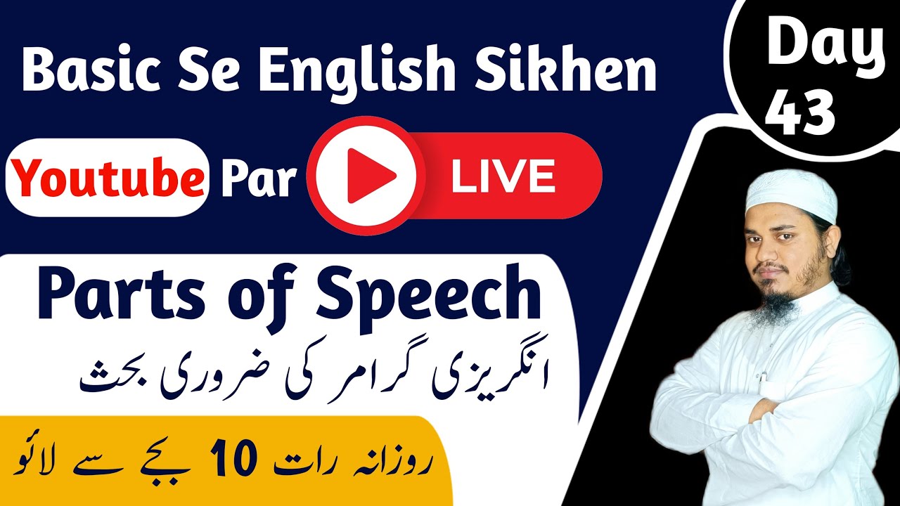 How to Learn English Easily|Urdu to English Class|Day 43