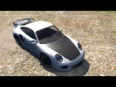 BeamNG.Drive - Porsche 911/Box Truck Mountain Cliff/Test Track | SLAPTrain