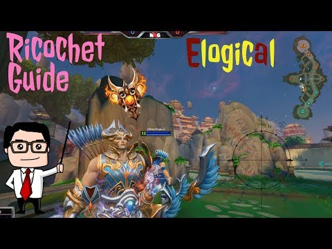 SMITE : Hou Yi Ricochet Guide Grandmasters Joust " How to Bounce!!! " (Part 2)