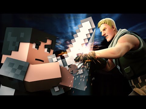 ♪"Bad Fighter" - A Minecraft Original Music Video vs Fortnite ♪ - Imagine Dragons Parody "Bad Liar"