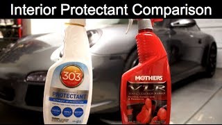 Best car interior protectant? Mothers VLR vs. Aerospace 303