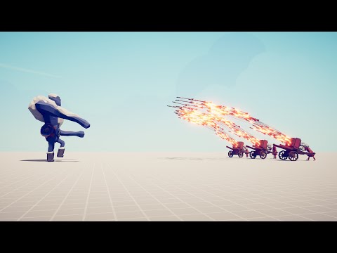 3x HWACHA vs EVERY UNIT - Totally Accurate Battle Simulator TABS