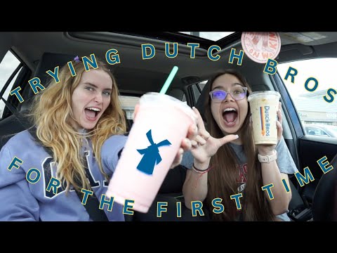 TRYING DUTCH BROS FOR THE FIRST TIME | CAR VLOG | Caly-Cu