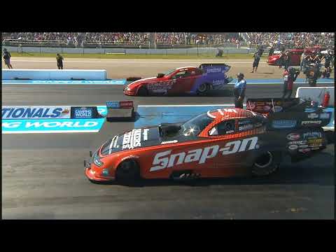 Bobby Bode, Cruz Pedregon, Bob Bode, Top Fuel Funny Car, RND1 Eliminations, Lucas Oil Nationals