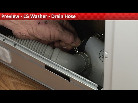 LG Washer - Drain Hose is Leaking - Drain Hose Repair