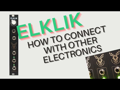 Elk Elektronik Elklik 2021 Black Faceplate image 2