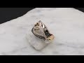 video - Mountain Infinity Diamond Wedding Band